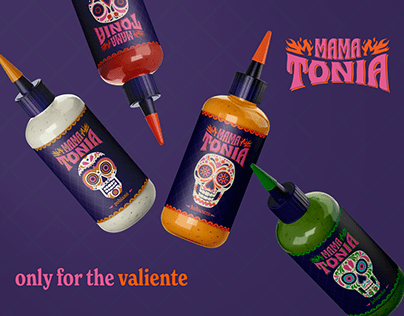Mama Tonia Hot Sauce Brand Concept