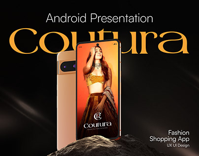 Coutura - Fashion Shopping App for Android | UI Design