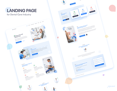 Landing Page for Dental Care Industry