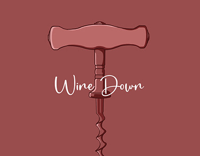 'Wine Down' - Brand Identity Design