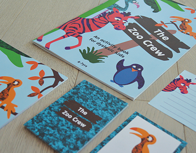 The Zoo Crew- An Activity Book For Dyslexic Kids