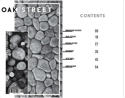 Oak Street- Redesign, student work