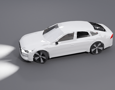 How NOT to model a car in Blender (Low poly attempt)