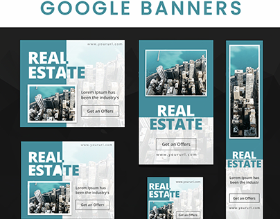 Real Estate Goggle Banner Ads
