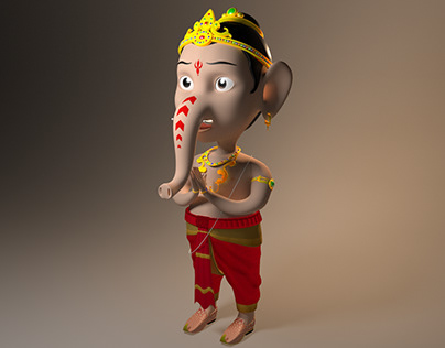3D Ganesh Projects | Photos, videos, logos, illustrations and branding on  Behance
