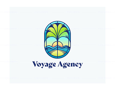 Logotype for a travel agency