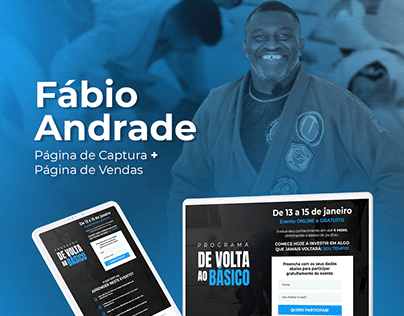 Fábio Andrade - Página de Captura e Vendas