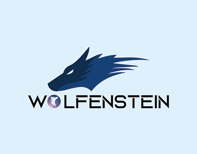 Wolfenstein gaming logo concept