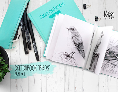 Sketchbook "Birds" №1