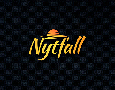 Nytfall logo design | Think Unique