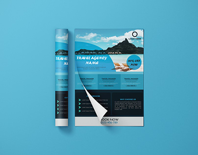 Travel Agency Flyer Design