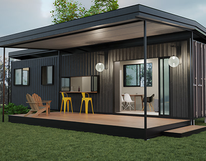 40 ft Container House Design