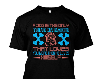 Dog T-shirt Design