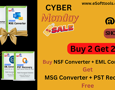 NSF to PST Converter + EML+MSG converter Cyber Monday