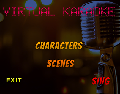Virtual Karaoke ( Unity UI + MoCap)