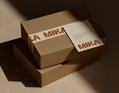 MIKA // logo, polygraphy