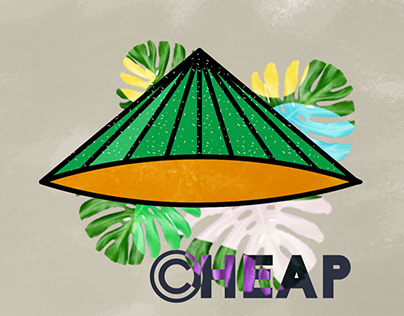 CONICAL LEAF HAT