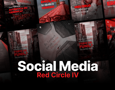 Social Media • Red Circle IV • Marketing e Design