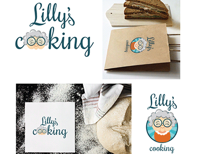 Logo for "Lily's cooking" bakery