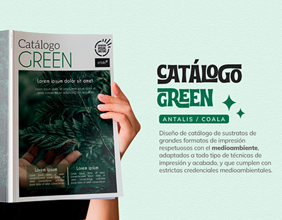 Catálogos Green Antalis | Diseño Editorial