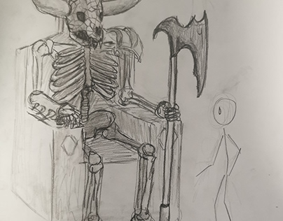 Minotaur Skeleton