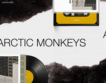 Arctic Monkeys - Website UX/UI Design