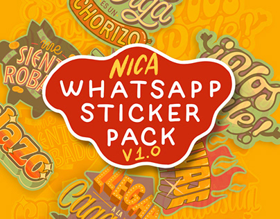 Nica WhatsApp Sticker Pack