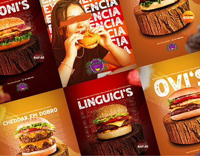 Black Sheep Hamburgueria - Social Media on Behance