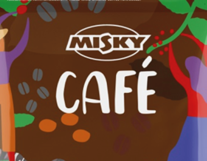 Packaging 'Ilustraciones y diseño caramelos Misky'