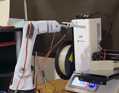 3D printed Robotic ARM