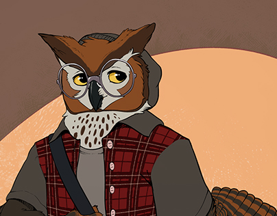Owl Character Study (Freelance)