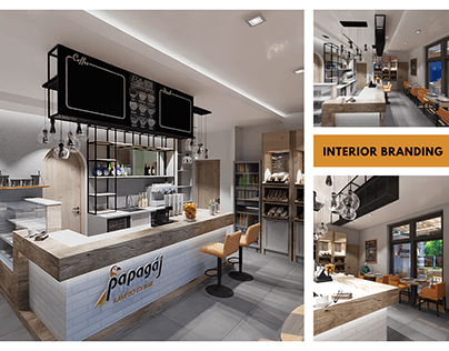 café and bar - interior design & branding