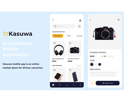 Kasuwa E-commerce mobile app