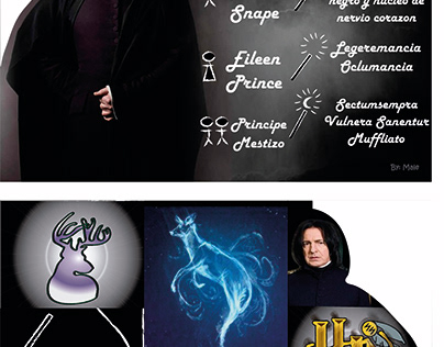 Triptico Severus Snape