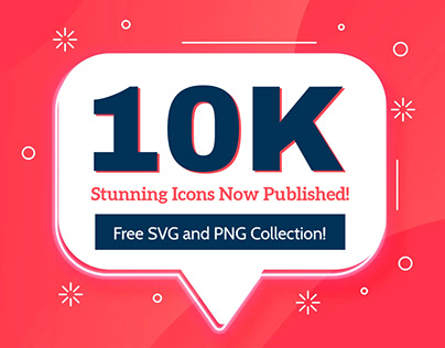 10,000 Stunning Icons Now Published!