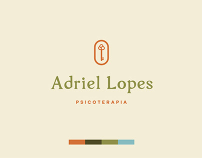 Psicólogo Adriel Lopes - Identidade Visual e Branding