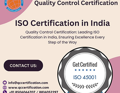 ISO Certification in India | QC Certification
