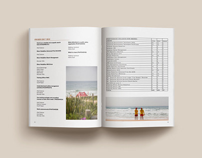 Annual Report Design + Print | North Palm Beach SLSC