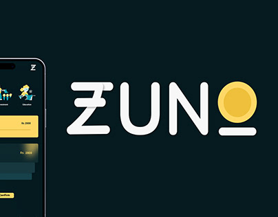 ZUNO - Finance App UI/UX Design