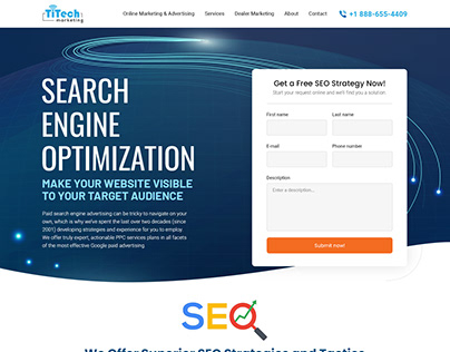 Search Engine Optimization | Landing Page Design