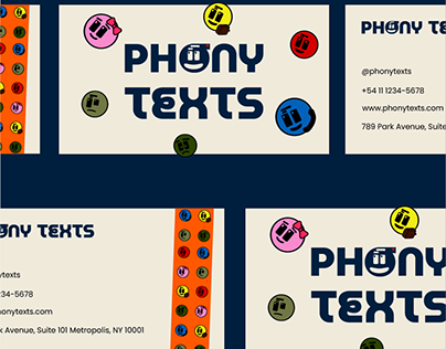 Phony Texts Branding
