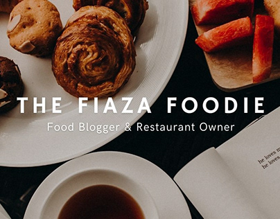 Food Blogger Portfolio Website