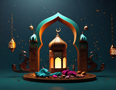 Describe 3D Ramadan Intro FUll HD