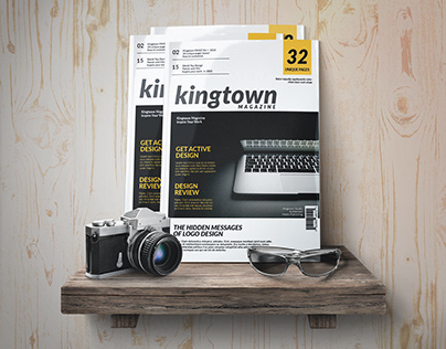 Kingtown Magazine Template