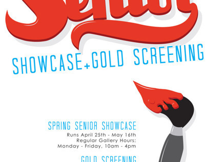 Senior Showcase Poster