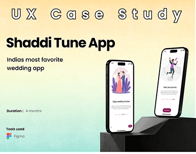 UX Case Study-Shaddi Tune (Wedding Planning App)