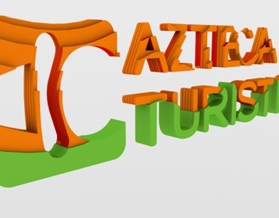 Motion Graphic to Azteca Turística