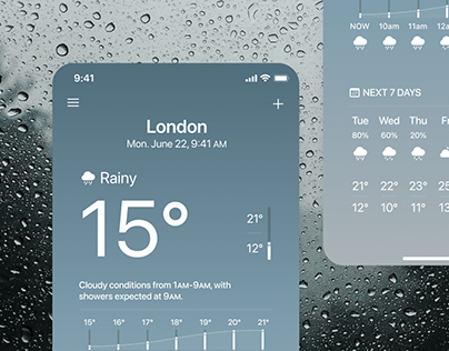 Weather app Redesign