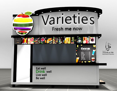 Varieties exhibition design booth