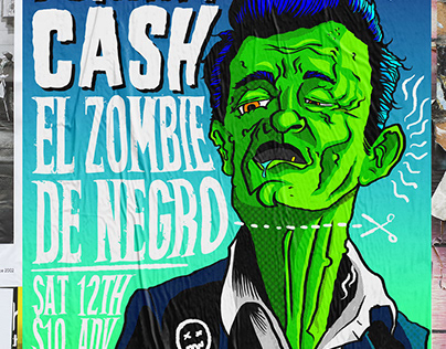 JOHNNY CASH - El Zombie de Negro